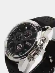 Серебряный мужские наручные часы Megir MN2101G, с хронографом, в подарочной упаковке