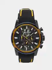 Желтый мужские наручные часы Megir MN2133G с хронографом, в подарочной упаковке