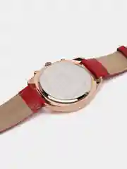 Красный женские наручные часы Megir ML2115LR, с хронографом, в подарочной упаковке