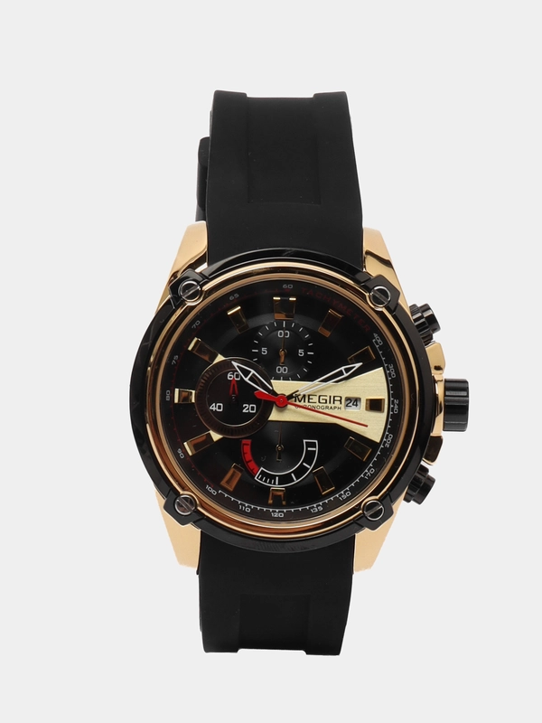 Наручные часы Megir MN2086G, с хронографом, мужские, в подарочной упаковке