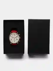 Красный женские наручные часы  Megir ML2058LRE, с хронографом, в подарочной упаковке
