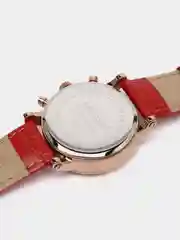Красный женские наручные часы  Megir ML2058LRE, с хронографом, в подарочной упаковке