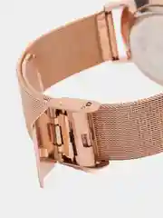 Бронзовый мужские наручные часы Dedima D-185, с календарём, в подарочной упаковке