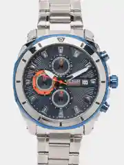 Коричневый мужские наручные часы Megir MS2075G, с хронографом, в подарочной упаковке