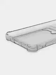 Черный чехол для Xiaomi Poco M5 / Сяоми Поко М5 прозрачный, с карманом для карты