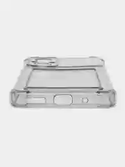 Черный чехол для Xiaomi Poco M5 / Сяоми Поко М5 прозрачный, с карманом для карты