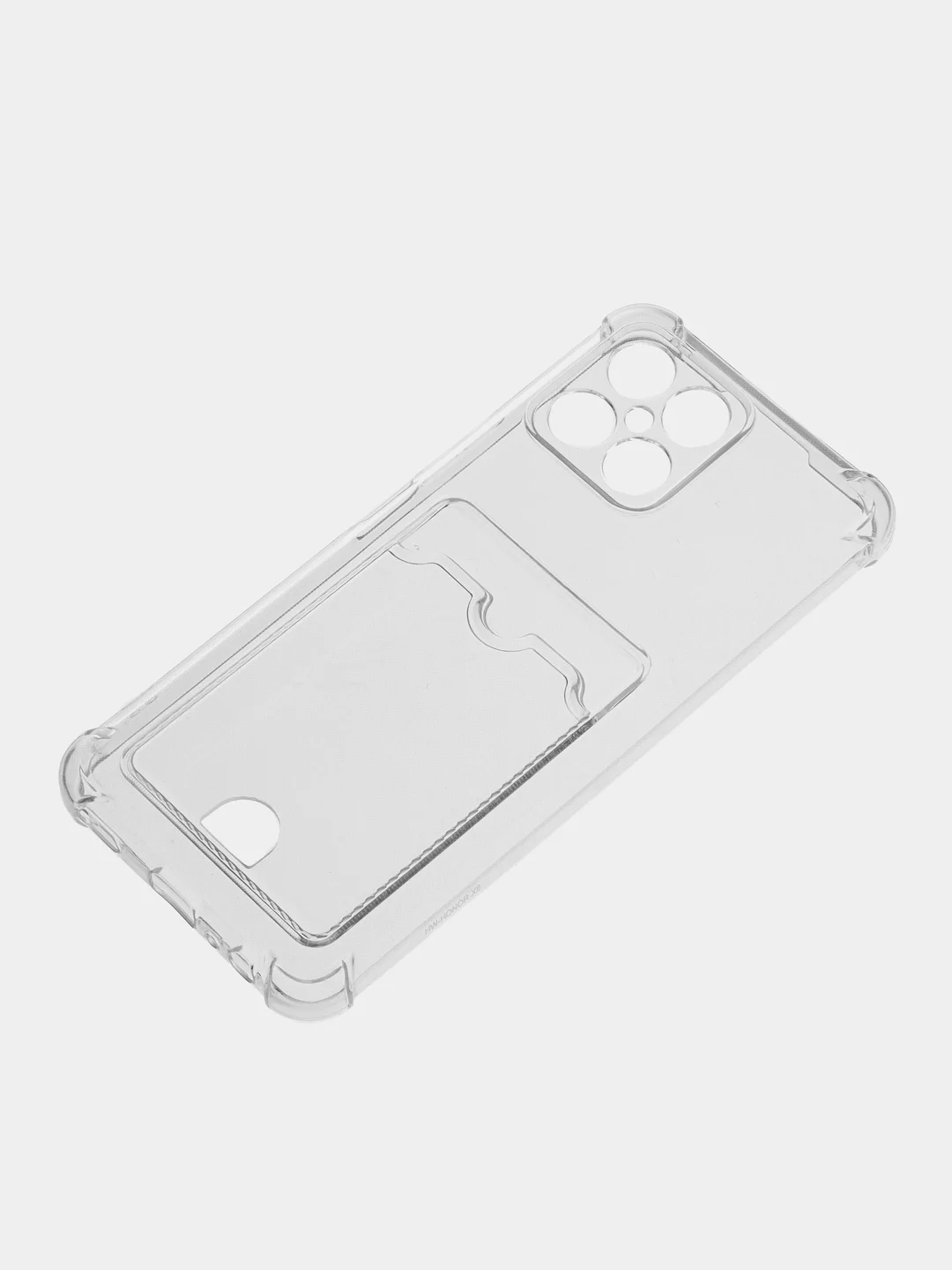 Марсала чехол для Huawei Honor X8 5G/X6 5G (Хонор Х8, Х6 5Г), прозрачный, с карманом для карты