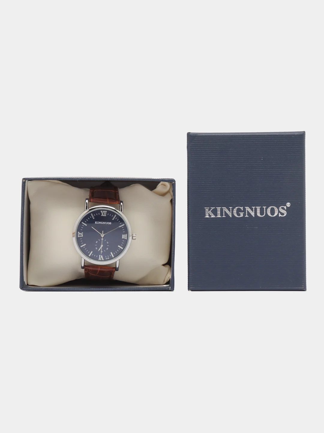 Индиго мужские наручные часы KINGNUOS K-018 в подарочной упаковке