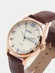 Черный мужские наручные часы Skmei 9091 в подарочной упаковке