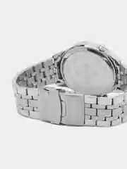 Серебряный мужские наручные часы Skmei 1581 в подарочной упаковке