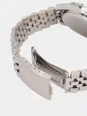Серебряный мужские наручные часы Dedima D-188 с календарём, в подарочной упаковке