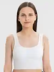 Белый топ женский