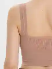 Бежевый топ женский