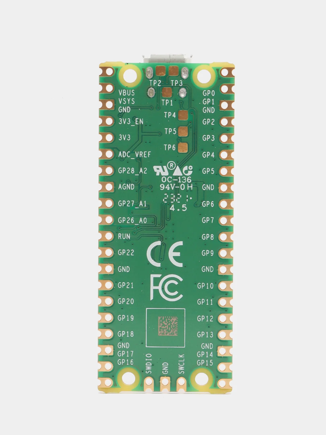Микроконтроллер Raspberry Pi Pico RP2040