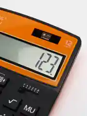 Калькулятор настольный BRAUBERG EXTRA COLOR-12-BKRG (206x155мм), 12 разряд,ЧЕРНО-ОРАНЖЕВЫЙ