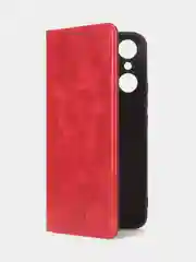 Красный чехол-книжка GQ для Infinix Hot 20i из высококачественной искусственной кожи*