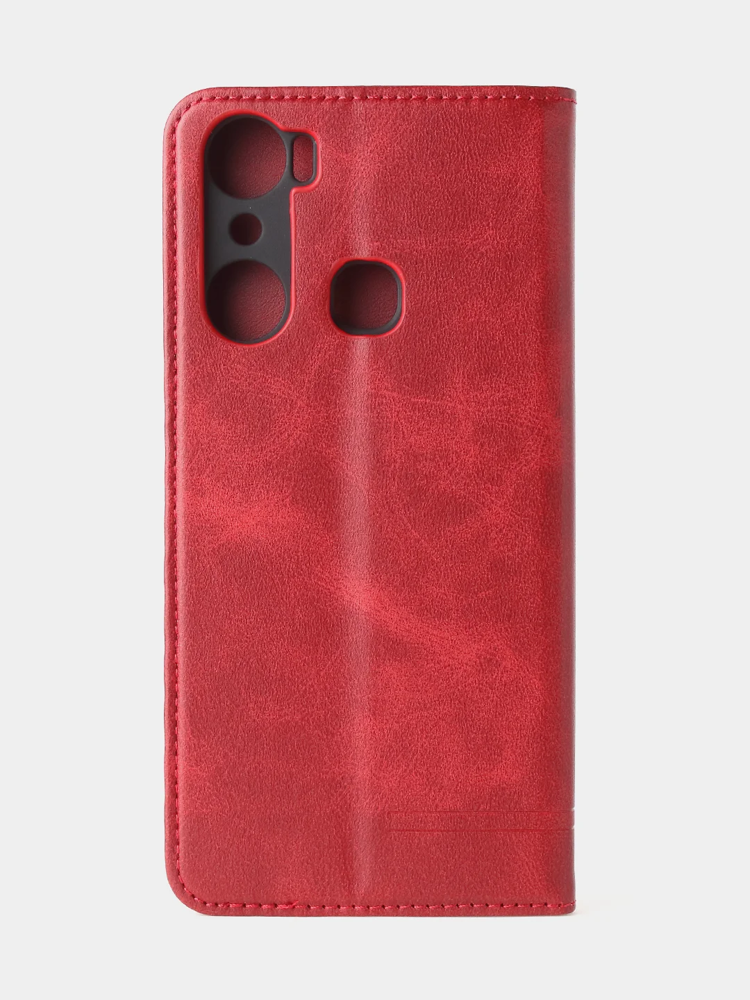Красный чехол-книжка GQ для Infinix Hot 20i из высококачественной искусственной кожи*