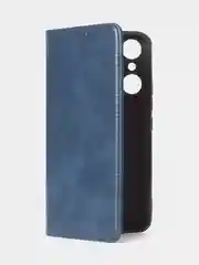 Синий чехол-книжка GQ для Infinix Hot 20i из высококачественной искусственной кожи*