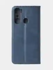 Синий чехол-книжка GQ для Infinix Hot 20i из высококачественной искусственной кожи*