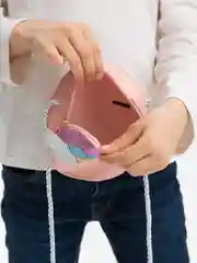 Розовый сумка детская, сумочка для девочек, сумочка в детский сад