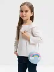 Небесно-голубой сумка детская, сумочка для девочек, сумочка в детский сад