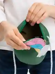 Зеленый сумка детская, сумочка для девочек, сумочка в детский сад
