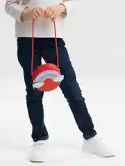 Красный сумка детская, сумочка для девочек, сумочка в детский сад