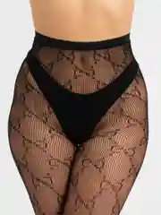 Красный колготки женские, с узорами