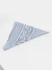 Серый металлик бандана
