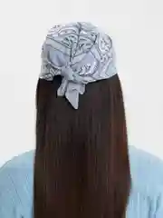 Серый металлик бандана