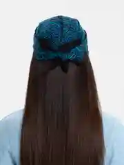 Синий меланж бандана
