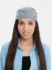 Серый бандана