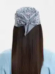 Серый бандана