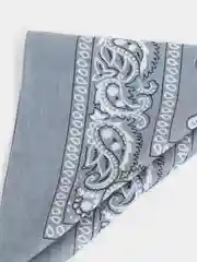 Серый бандана
