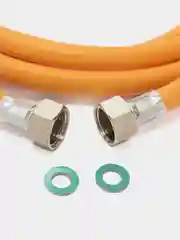 Шланг газовый 0,8м-5 м ПВХ армированный подводка для газа ГГ гайка-гайка 1/2