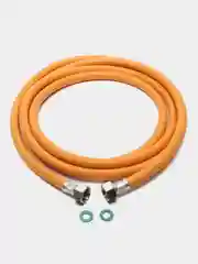 Шланг газовый 0,8м-5 м ПВХ армированный подводка для газа ГГ гайка-гайка 1/2