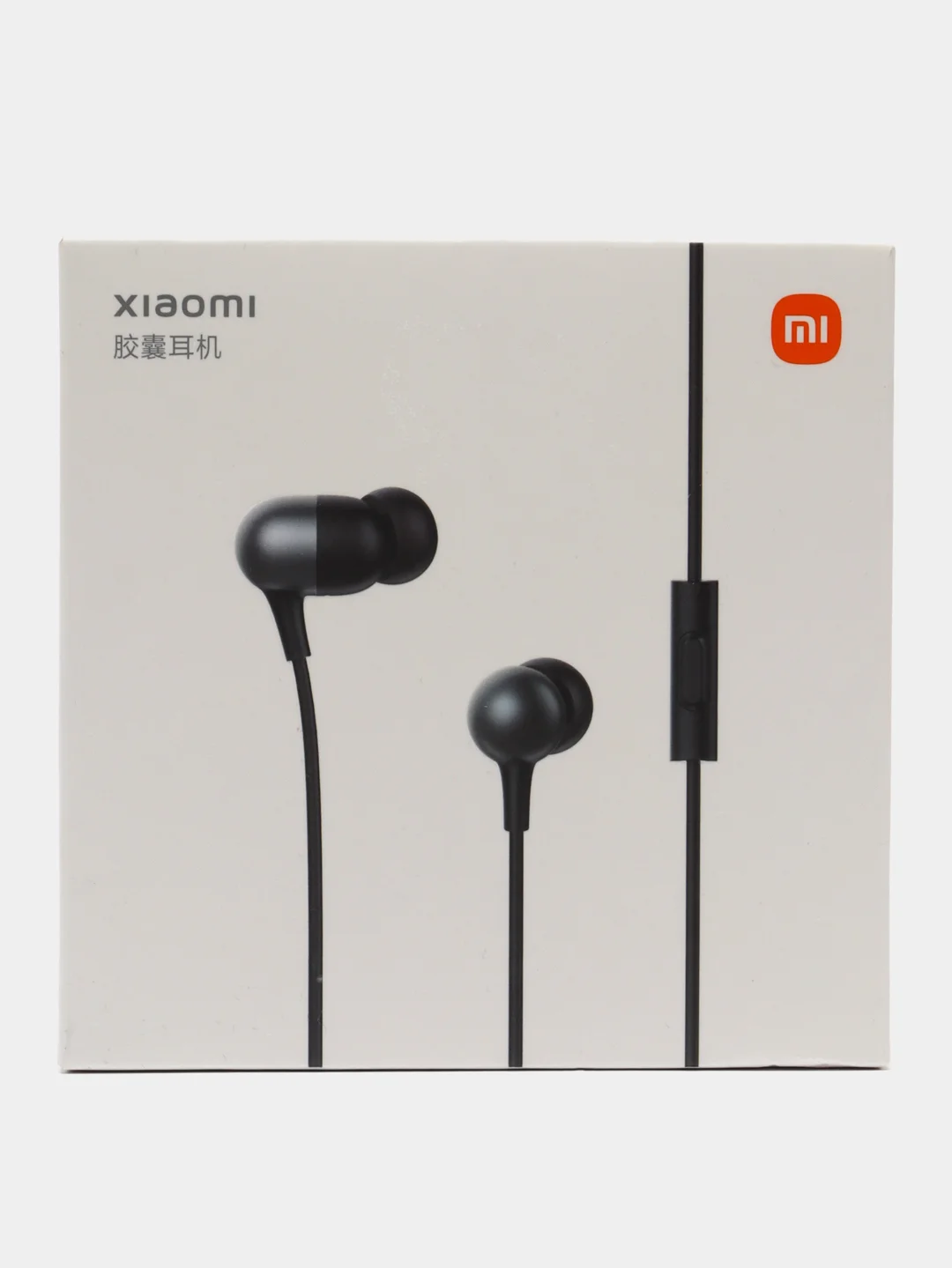 Черный наушники Xiaomi Mi Capsule Headphones, DDQ01WWM