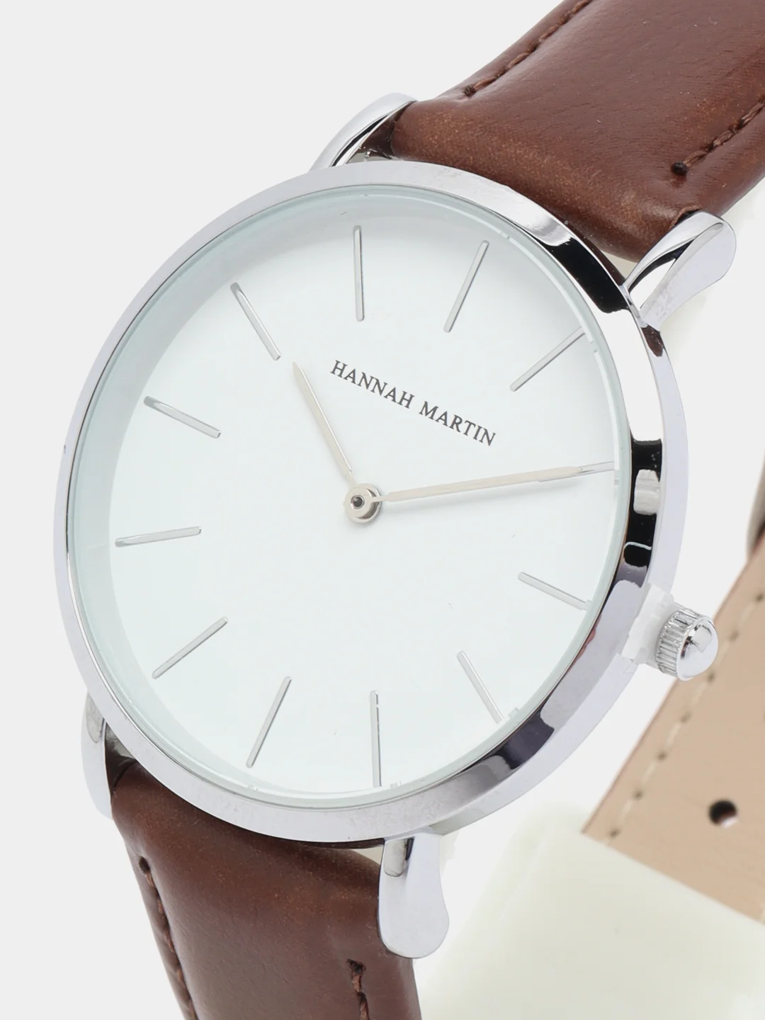 Коричневый женские наручные часы Hannah Martin HM1119 в подарочной упаковке