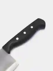Черный нож топорик, кухонный, нержавеющая сталь