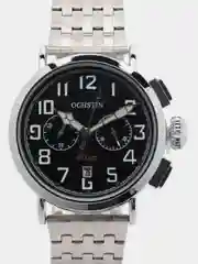 Серебряный мужские наручные часы Ochstin 7246 с хронографом в подарочной упаковке
