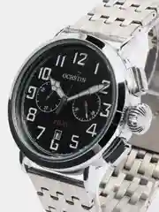 Серебряный мужские наручные часы Ochstin 7246 с хронографом в подарочной упаковке