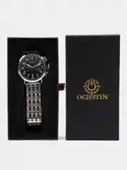 Серебряный мужские наручные часы Ochstin 7246 с хронографом в подарочной упаковке