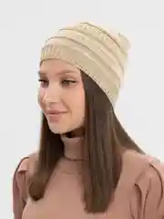 Багровый повязка на голову вязаная, весенняя