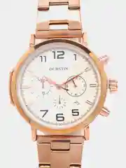 Золотой мужские наручные часы Ochstin 7243 с хронографом в подарочной упаковке