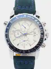 Темно-синий мужские наручные часы  Ochstin 6125B с хронографом в подарочной упаковке