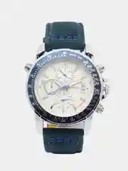 Темно-синий мужские наручные часы  Ochstin 6125B с хронографом в подарочной упаковке