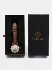 Коричневый женские наручные часы Ochstin 6060A с в подарочной упаковке