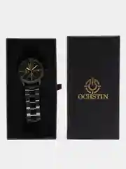 Желтый мужские наручные часы Ochstin 7244 с хронографом в подарочной упаковке