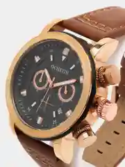Карамельный мужские наручные часы Ochstin 6064A с хронографом в подарочной упаковке