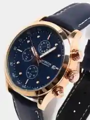 Синий мужские наручные часы Ochstin 6042A с хронографом в подарочной упаковке